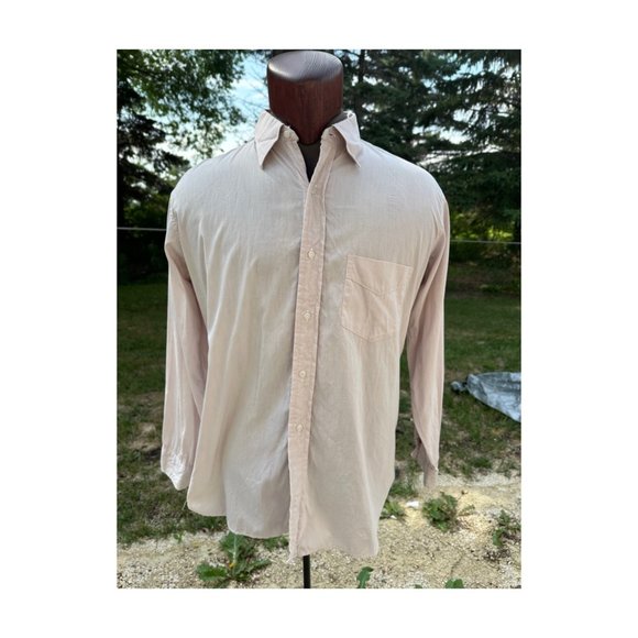 Vtg 50s Royal Master Sanforized Mercerized Cotton Work Shirt 17/34 - Picture 2 of 16